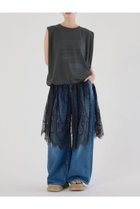 【ロデオクラウンズワイドボウル/RODEO CROWNS WIDE BOWL】のレースドッキングブラウジングワンピース 人気、トレンドファッション・服の通販 founy(ファニー) ファッション Fashion レディースファッション Fashion for Women ワンピース Dresses おすすめ Recommended / Our Picks タンク Tank Top, Sleeveless Top デニム Denim, Jeans Material ドッキング Docking, Mixed Material ドローコード Drawcord, Drawstring Cord ブラウジング Blouson Silhouette, Cinched Waist プリント Print, Printed Pattern ボトム Bottoms, Lower Wear レース Lace, Lace Fabric ワイド Wide, Wide Fit thumbnail C.GRY|ID: prp329100004621509 ipo3291000000033158923