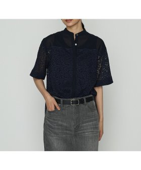 【コムサ/COMME CA】のリネンコードレース シャツブラウス 人気、トレンドファッション・服の通販 founy(ファニー) ファッション Fashion レディースファッション Fashion for Women トップス・カットソー Cut & Sew Tops シャツ・ブラウス・オフィスカジュアル Elegant Blouses & Button-Ups オケージョン Occasion Wear オーガンジー Organza Fabric 切替 Switching, Contrast Panel シアー Sheer, See-Through スカラップ Scallop, Scalloped Edge ダウン Down, Puffer デニム Denim, Jeans Material なめらか Smooth, Silky Texture フェミニン Feminine, Girly ベーシック Basic, Essential 半袖 Short Sleeve, Half Sleeve 羽織 Haori, Light Jacket ミックス Mix, Mixed Style モチーフ Motif, Design Theme ヨーク Yoke, Yoke Design リネン Linen, Linen Fabric リーフ Leaf, Botanical Leaf レース Lace, Lace Fabric ロールアップ Roll-Up, Cuffed Hem おすすめ Recommended / Our Picks 日本製 Made In Japan 夏 Summer エレガント 上品 Elegant |ID:prp329100004621525