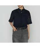 【コムサ/COMME CA】のリネンコードレース シャツブラウス 人気、トレンドファッション・服の通販 founy(ファニー) ファッション Fashion レディースファッション Fashion for Women トップス・カットソー Cut & Sew Tops シャツ・ブラウス・オフィスカジュアル Elegant Blouses & Button-Ups オケージョン Occasion Wear オーガンジー Organza Fabric 切替 Switching, Contrast Panel シアー Sheer, See-Through スカラップ Scallop, Scalloped Edge ダウン Down, Puffer デニム Denim, Jeans Material なめらか Smooth, Silky Texture フェミニン Feminine, Girly ベーシック Basic, Essential 半袖 Short Sleeve, Half Sleeve 羽織 Haori, Light Jacket ミックス Mix, Mixed Style モチーフ Motif, Design Theme ヨーク Yoke, Yoke Design リネン Linen, Linen Fabric リーフ Leaf, Botanical Leaf レース Lace, Lace Fabric ロールアップ Roll-Up, Cuffed Hem おすすめ Recommended / Our Picks 日本製 Made In Japan 夏 Summer エレガント 上品 Elegant thumbnail 09:ネイビー|ID: prp329100004621525 ipo3291000000033575269