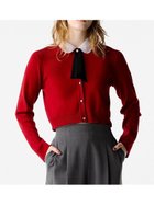 【セルフォード/CELFORD】の【限定カラーあり】デタッチャブル総針カーディガン 人気、トレンドファッション・服の通販 founy(ファニー) ファッション Fashion レディースファッション Fashion for Women トップス・カットソー Cut & Sew Tops カーディガン・羽織り Layered Style Cardigans カーディガン Cardigan, Knitwear ジャケット Jacket, Outerwear ドレープ Drape, Draping Fabric ビジュー Bijou, Jewel-like Accent ボックス Boxy, Box Shape 今季 This Season, Current Season 定番 Standard, Basic Item thumbnail 【WEB限定】RED[046]|ID: prp329100004621538 ipo3291000000033378176