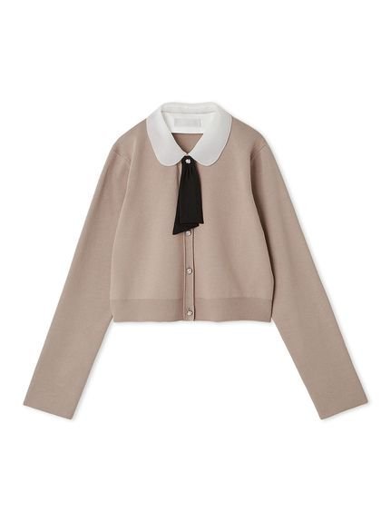 【セルフォード/CELFORD】の【限定カラーあり】デタッチャブル総針カーディガン インテリア・キッズ・メンズ・レディースファッション・服の通販 founy(ファニー) 　ファッション　Fashion　レディースファッション　Fashion for Women　トップス・カットソー　Cut & Sew Tops　カーディガン・羽織り　Layered Style Cardigans　カーディガン　Cardigan, Knitwear　ジャケット　Jacket, Outerwear　ドレープ　Drape, Draping Fabric　ビジュー　Bijou, Jewel-like Accent　ボックス　Boxy, Box Shape　今季　This Season, Current Season　定番　Standard, Basic Item　MOC[056]|ID: prp329100004621538 ipo3291000000033378178