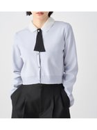 【セルフォード/CELFORD】の【限定カラーあり】デタッチャブル総針カーディガン 人気、トレンドファッション・服の通販 founy(ファニー) ファッション Fashion レディースファッション Fashion for Women トップス・カットソー Cut & Sew Tops カーディガン・羽織り Layered Style Cardigans カーディガン Cardigan, Knitwear ジャケット Jacket, Outerwear ドレープ Drape, Draping Fabric ビジュー Bijou, Jewel-like Accent ボックス Boxy, Box Shape 今季 This Season, Current Season 定番 Standard, Basic Item thumbnail SAX[083]|ID: prp329100004621538 ipo3291000000033378179