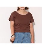 【フリークスストア/FREAK'S STORE】の骨格ストレートさん向け 骨格別 Tシャツ STRAIGHT 人気、トレンドファッション・服の通販 founy(ファニー) ファッション Fashion レディースファッション Fashion for Women トップス・カットソー Cut & Sew Tops シャツ・ブラウス・オフィスカジュアル Elegant Blouses & Button-Ups ロングTシャツ・Tシャツ Longline T-Shirts & Tees ストレート Straight, Straight Cut チャーム Charm, Pendant デコルテ Décolleté, Neckline トレンド Trend, Trending Now S/S・春夏 SS, Spring/Summer, Warm Season 夏 Summer 2025年 2025 2025春夏・S/S Spring/Summer 2025 SS25 thumbnail ブラウン|ID: prp329100004621717 ipo3291000000033161559