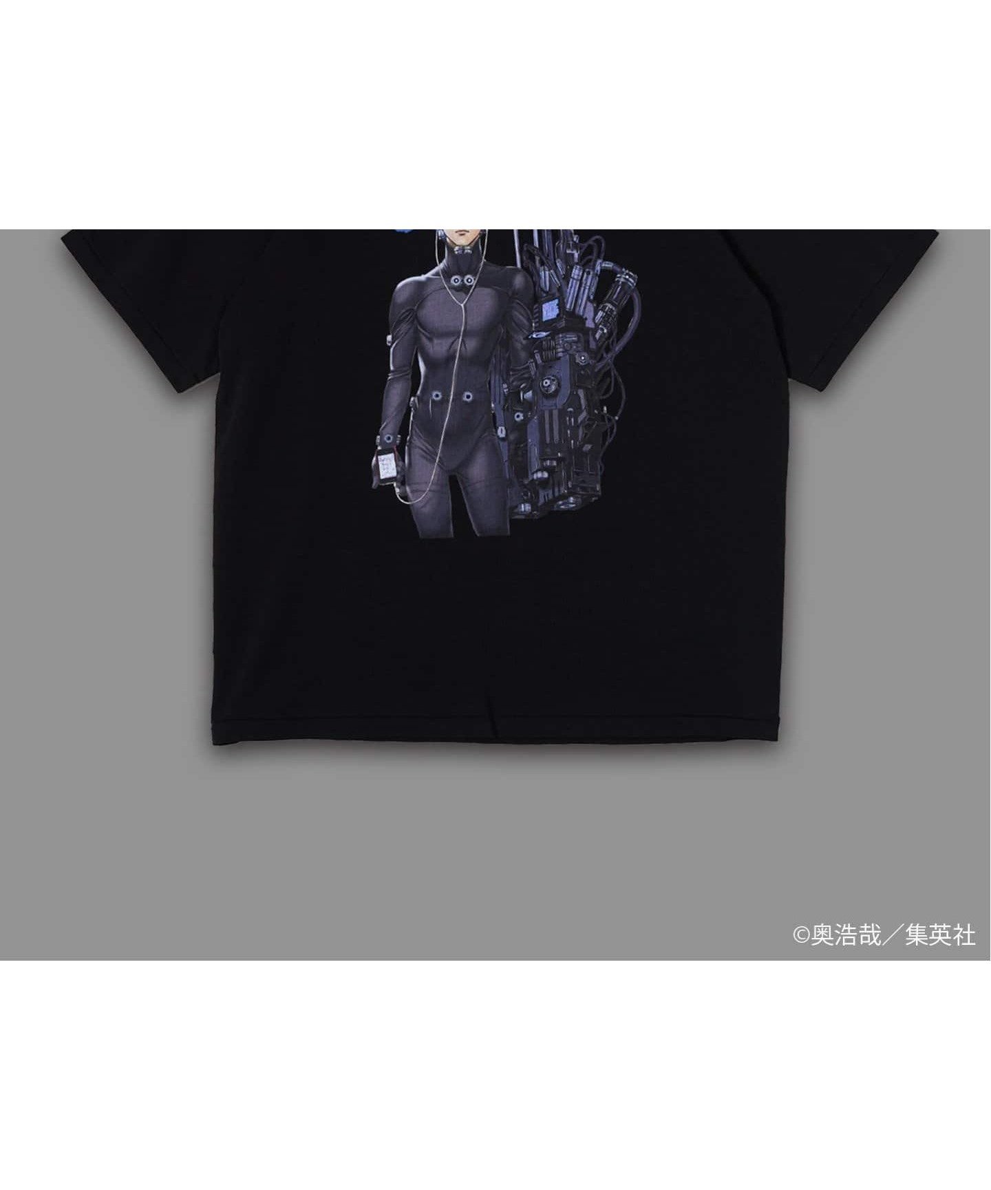 【フォーワンセブン エディフィス/417 EDIFICE】のGANTZ / ガンツ 417別注 COLOR WORKS Tシャツ インテリア・キッズ・メンズ・レディースファッション・服の通販 founy(ファニー) 　ファッション　Fashion　レディースファッション　Fashion for Women　トップス・カットソー　Cut & Sew Tops　シャツ・ブラウス・オフィスカジュアル　Elegant Blouses & Button-Ups　ロングTシャツ・Tシャツ　Longline T-Shirts & Tees　イラスト　Illustration　キャラクター　Character, Licensed Characters　グラフィック　Graphic, Graphic Design　コラボ　Collaboration, Collab　コレクション　Collection, Seasonal Line　シンプル　Simple, Minimal　ダブル　Double, Double-Breasted　人気　Popular, Best Seller　フロント　Front, Front Design　ブルゾン　Blouson, Bomber Jacket　プリント　Print, Printed Pattern　別注　Limited Edition, Custom Order　ミックス　Mix, Mixed Style　ラバー　Rubber, Rubber Sole　ブラック A|ID: prp329100004621723 ipo3291000000033161697