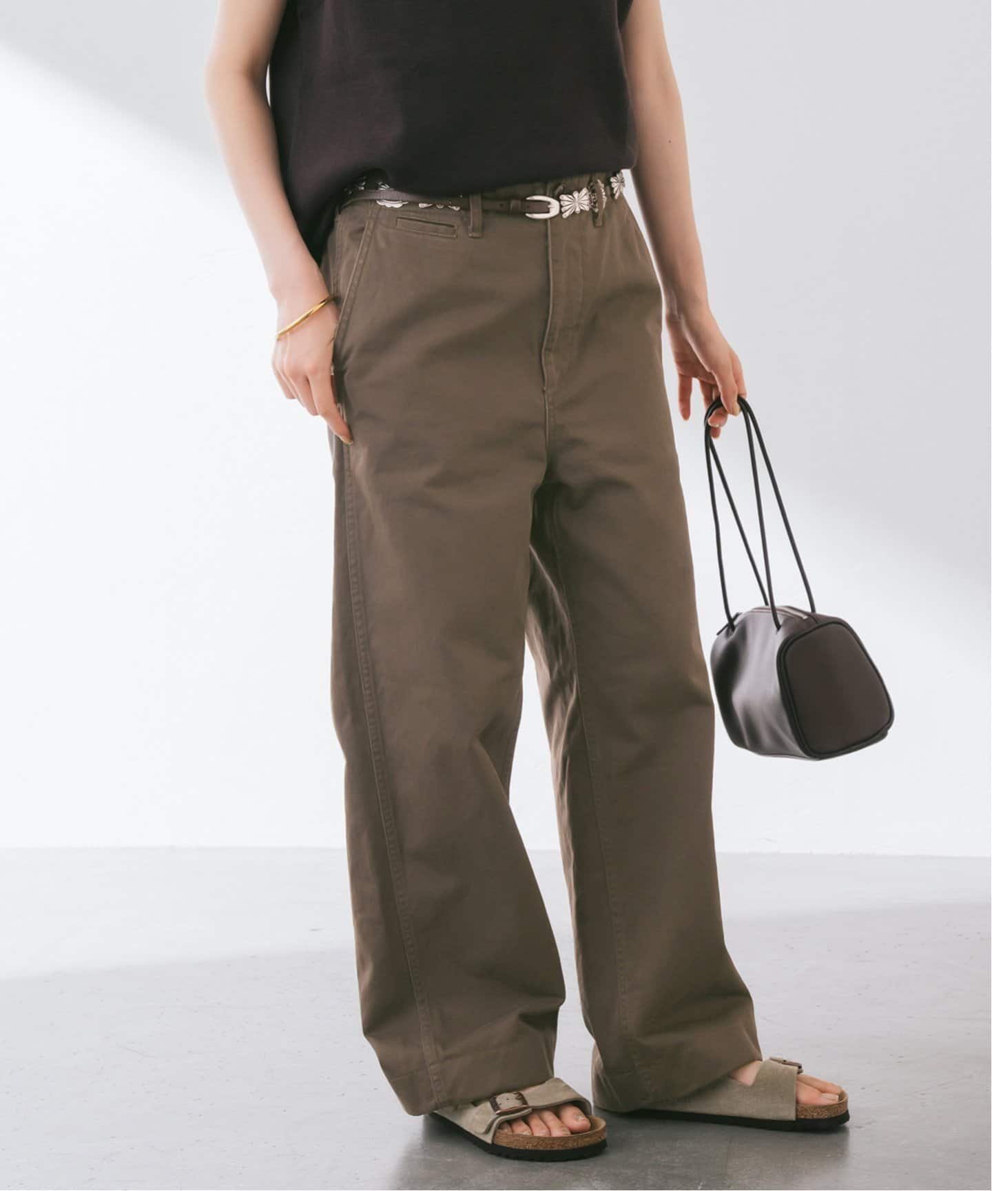 【フレームワーク/FRAMeWORK】の≪追加 ≫OVER SIZED CHINO パンツ 人気、トレンドファッション・服の通販 founy(ファニー) 　ファッション　Fashion　レディースファッション　Fashion for Women　パンツ　Pants & Trousers　おすすめ　Recommended / Our Picks　ウォッシュ　Washed Finish　コイン　Coin, Coin Design　ポケット　Pocket, Pocket Detail　ルーズ　Loose, Oversized　再入荷　Restock / Back in Stock　 other-1|ID: prp329100004621734 ipo3291000000033161908