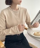 【ディスコート/Discoat】の【20色展開/インナー使いにも◎】ワッフルボーダー長袖Tシャツ《WEB限定》 エクリュ|ID: prp329100004621765 ipo3291000000033522732