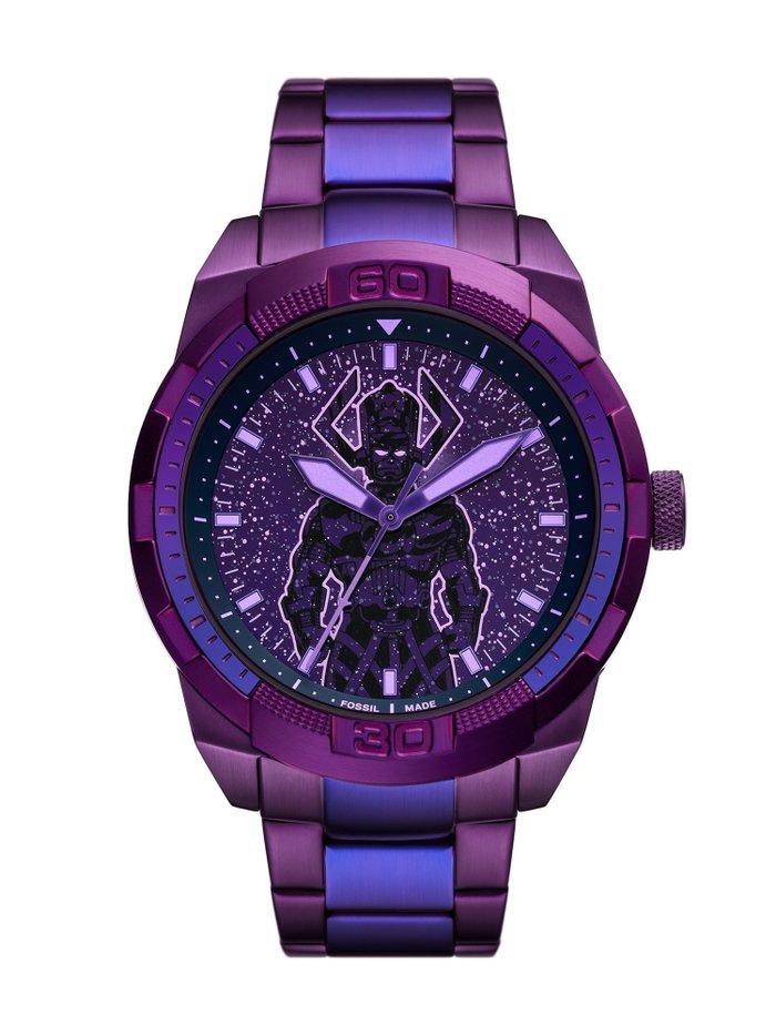 【フォッシル/FOSSIL / MEN】のMarvel x Fossil ファンタスティック4 ギャラクタス 限定版 腕時計 メンズ アナログ インテリア・キッズ・メンズ・レディースファッション・服の通販 founy(ファニー) https://founy.com/ ファッション Fashion メンズファッション Fashion for Men ウォッチ Wristwatch 腕時計 Wristwatch コレクション Collection, Seasonal Line ジュエリー Jewelry, Accessories 時計 Watch, Wristwatch メンズ Men's, Menswear |ID: prp329100004621786 ipo3291000000033162919