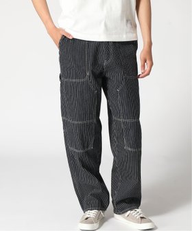 【ギャップ/GAP / MEN】のJ - BAGGY CARPENTER - DARK STRIPE SMITH 人気、トレンドファッション・服の通販 founy(ファニー) ファッション Fashion メンズファッション Fashion for Men バッグ Bags ストライプ Stripe, Striped Pattern ストレッチ Stretch, Stretchy Fabric ストレート Straight, Straight Cut テーパード Tapered, Tapered Pants デニム Denim, Jeans Material パッチ Patch, Appliqué フロント Front, Front Design ポケット Pocket, Pocket Detail |ID:prp329100004621787
