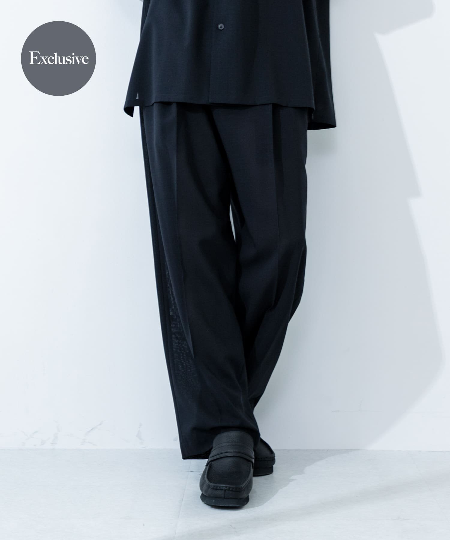 【アーバンリサーチ/URBAN RESEARCH / MEN】の『別注』ATON*URBAN RESEARCH TWO TUCKED EASY PANTS インテリア・キッズ・メンズ・レディースファッション・服の通販 founy(ファニー) 　ファッション　Fashion　メンズファッション　Fashion for Men　ボトムス　Bottoms　サマー　Summer, Summer Style　スタンダード　Standard, Basic　ストレッチ　Stretch, Stretchy Fabric　スラックス　Slacks, Dress Pants　テーパード　Tapered, Tapered Pants　トレンド　Trend, Trending Now　別注　Limited Edition, Custom Order　リアル　Real, Realistic　S/S・春夏　SS, Spring/Summer, Warm Season　夏　Summer　エレガント 上品　Elegant　2025年　2025　2025春夏・S/S　Spring/Summer 2025 SS25　075NAV/IND|ID: prp329100004621811 ipo3291000000033163363