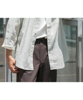 【アーバンリサーチ ロッソ/URBAN RESEARCH ROSSO / MEN】の『XLサイズあり』リラックスコットンリネン7分袖シャツ 人気、トレンドファッション・服の通販 founy(ファニー) ファッション Fashion メンズファッション Fashion for Men おすすめ Recommended / Our Picks インナー Innerwear カットソー Cut and Sewn Top カーディガン Cardigan, Knitwear ジャケット Jacket, Outerwear フィット Fit, Slim Fit ベーシック Basic, Essential リネン Linen, Linen Fabric リラックス Relax, Relaxed Fit レギュラー Regular, Standard Fit 人気 Popular, Best Seller 夏 Summer 春 Spring S/S・春夏 SS, Spring/Summer, Warm Season |ID:prp329100004621865