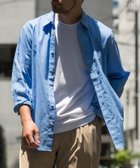 【アーバンリサーチ ロッソ/URBAN RESEARCH ROSSO / MEN】の『XLサイズあり』リラックスコットンリネン7分袖シャツ 人気、トレンドファッション・服の通販 founy(ファニー) ファッション Fashion メンズファッション Fashion for Men おすすめ Recommended / Our Picks インナー Innerwear カットソー Cut and Sewn Top カーディガン Cardigan, Knitwear ジャケット Jacket, Outerwear フィット Fit, Slim Fit ベーシック Basic, Essential リネン Linen, Linen Fabric リラックス Relax, Relaxed Fit レギュラー Regular, Standard Fit 人気 Popular, Best Seller 夏 Summer 春 Spring S/S・春夏 SS, Spring/Summer, Warm Season thumbnail BLUE|ID: prp329100004621865 ipo3291000000033241985