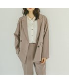 【グローバルワーク/GLOBAL WORK】のウツクシルエットWクロスジャケット/572240 モカ56|ID: prp329100004621898 ipo3291000000034493547