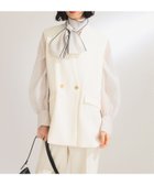 【デミルクス ビームス/Demi-Luxe BEAMS】の【6/25新規値下げ】ノーカラー ダブルブレスト ジレ* 人気、トレンドファッション・服の通販 founy(ファニー) ファッション Fashion レディースファッション Fashion for Women アウター Coat / Outerwear Collection トップス・カットソー Cut & Sew Tops ベスト&ジレ / 重ね着スタイル Vests & Gilets おすすめ Recommended / Our Picks インナー Innerwear シンプル Simple, Minimal セットアップ Set-Up, Coordinated Outfit ダブル Double, Double-Breasted フロント Front, Front Design ボックス Boxy, Box Shape thumbnail OFF_WHT|ID: prp329100004621963 ipo3291000000033165887