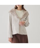 【ジャイロ/JAYRO】のモッサ風ダブルフェイス エコファー付きフードコート 人気、トレンドファッション・服の通販 founy(ファニー) ファッション Fashion レディースファッション Fashion for Women アウター Coat / Outerwear Collection コート・ロングコート・ピーコート Long Coats, Peacoats & More ダブル Double, Double-Breasted フェイス Face, Facial Design ポケット Pocket, Pocket Detail ミドル Middle Length, Mid Height 冬 Winter / This Winter thumbnail ベージュ(27)|ID: prp329100004621964 ipo3291000000033165907