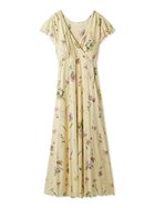 【スナイデル ホーム/SNIDEL HOME】の【接触冷感】カットカシュクールワンピース YEL[032]|ID:prp329100004622439