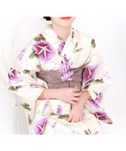 【その他のブランド/Other】の簡単着付け 浴衣 女の子 子供 セット( 浴衣 + 帯 + 下駄 + 腰紐2本 )レトロE 8.朝顔の透まとい|ID: prp329100004622507 ipo3291000000033508133