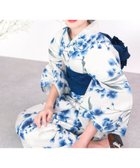 【その他のブランド/Other】の簡単着付け 浴衣 女の子 子供 セット( 浴衣 + 帯 + 下駄 + 腰紐2本 ) レトロH 人気、トレンドファッション・服の通販 founy(ファニー) ファッション Fashion キッズファッション Fashion for Kids 定番 Standard, Basic Item thumbnail 1.静謐の蘭|ID: prp329100004622509 ipo3291000000033420117