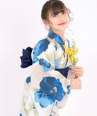 【その他のブランド/Other】の簡単着付け 浴衣 女の子 子供 セット( 浴衣 + 帯 + 下駄 + 腰紐2本 ) レトロH 人気、トレンドファッション・服の通販 founy(ファニー) ファッション Fashion キッズファッション Fashion for Kids 定番 Standard, Basic Item thumbnail 10.清涼の椿かさね|ID: prp329100004622509 ipo3291000000033420131