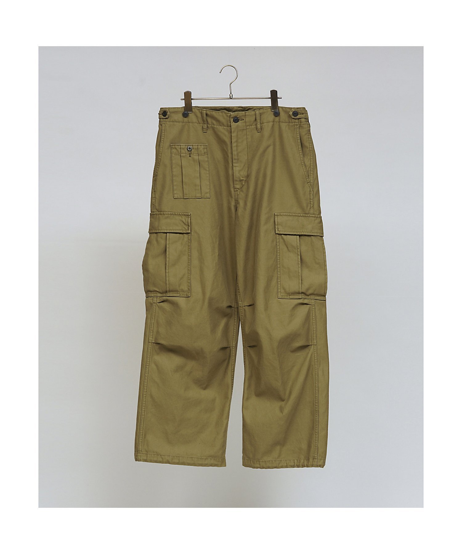 【ナイジェルケーボン/NIGEL CABOURN / MEN】のUNISEX / アーミーカーゴパンツ インテリア・キッズ・メンズ・レディースファッション・服の通販 founy(ファニー) 　ファッション　Fashion　メンズファッション　Fashion for Men　ボトムス　Bottoms　ユニセックス　Unisex, Genderless　カーゴパンツ　Cargo Pants, Utility Pants　サテン　Satin, Glossy Fabric　ビンテージ　Vintage, Retro Style　ファブリック　Fabric, Textile　ミックス　Mix, Mixed Style　カーキ|ID: prp329100004622525 ipo3291000000033179269