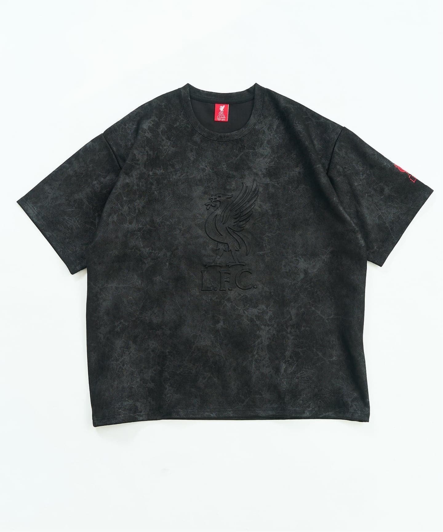 【フォーワンセブン バイ エディフィス/417 by EDIFICE / MEN】の【Liverpool FC / リバプール FC】FAKE LEATHER EMBOSS PRINT Tシャツ 人気、トレンドファッション・服の通販 founy(ファニー) 　ファッション　Fashion　メンズファッション　Fashion for Men　おすすめ　Recommended / Our Picks　 other-1|ID: prp329100004622547 ipo3291000000033179580