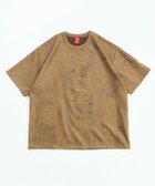 【フォーワンセブン バイ エディフィス/417 by EDIFICE / MEN】の【Liverpool FC / リバプール FC】FAKE LEATHER EMBOSS PRINT Tシャツ 人気、トレンドファッション・服の通販 founy(ファニー) ファッション Fashion メンズファッション Fashion for Men おすすめ Recommended / Our Picks thumbnail ブラウン|ID: prp329100004622547 ipo3291000000033179582