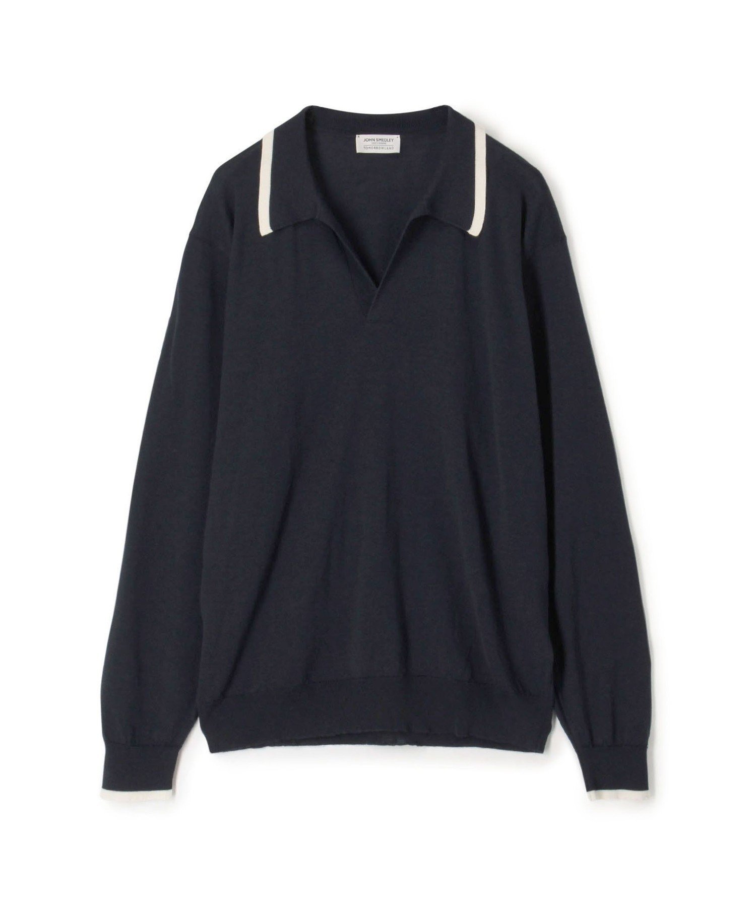 【トゥモローランド/TOMORROWLAND / MEN】の【別注】JOHN SMEDLEY ウール スキッパーネック ニット 人気、トレンドファッション・服の通販 founy(ファニー) 　ファッション　Fashion　メンズファッション　Fashion for Men　ジャケット　Jacket, Outerwear　スキッパー　Skipper, Open Collar　スポーティ　Sporty, Casual Athletic　別注　Limited Edition, Custom Order　軽量　Lightweight, Ultra Light　 other-1|ID: prp329100004622578 ipo3291000000033180023