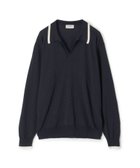 【トゥモローランド/TOMORROWLAND / MEN】の【別注】JOHN SMEDLEY ウール スキッパーネック ニット 人気、トレンドファッション・服の通販 founy(ファニー) ファッション Fashion メンズファッション Fashion for Men ジャケット Jacket, Outerwear スキッパー Skipper, Open Collar スポーティ Sporty, Casual Athletic 別注 Limited Edition, Custom Order 軽量 Lightweight, Ultra Light thumbnail 68 ネイビー系|ID: prp329100004622578 ipo3291000000033180024