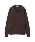 【トゥモローランド/TOMORROWLAND / MEN】の【別注】JOHN SMEDLEY ウール スキッパーネック ニット 人気、トレンドファッション・服の通販 founy(ファニー) ファッション Fashion メンズファッション Fashion for Men ジャケット Jacket, Outerwear スキッパー Skipper, Open Collar スポーティ Sporty, Casual Athletic 別注 Limited Edition, Custom Order 軽量 Lightweight, Ultra Light thumbnail 48 ダークブラウン系|ID: prp329100004622578 ipo3291000000033180028