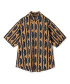 【トゥモローランド/TOMORROWLAND / MEN】のインド コットン ブロックプリント ハーフスリーブシャツ 人気、トレンドファッション・服の通販 founy(ファニー) ファッション Fashion メンズファッション Fashion for Men インド Indian Textile 手編み Hand-Knitted, Handmade Knit ファブリック Fabric, Textile ブレスレット Bracelet, Wristband ブロック Block, Solid Block Pattern プリント Print, Printed Pattern 別注 Limited Edition, Custom Order 半袖 Short Sleeve, Half Sleeve レギュラー Regular, Standard Fit thumbnail 46 ブラウン系|ID: prp329100004622617 ipo3291000000033180668