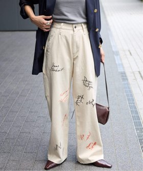 【ジャーナルスタンダード/JOURNAL STANDARD】の別注【PAYDAY/ペイデイ】 for JOURNAL STANDARD プリントペインターパンツ 人気、トレンドファッション・服の通販 founy(ファニー) ファッション Fashion レディースファッション Fashion for Women パンツ Pants & Trousers 2025年 2025 2025-2026秋冬・A/W Autumn/Winter 2025–26 AW25–26 別注 Limited Edition, Custom Order |ID:prp329100004622619
