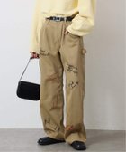 【ジャーナルスタンダード/JOURNAL STANDARD】の別注【PAYDAY/ペイデイ】 for JOURNAL STANDARD プリントペインターパンツ 人気、トレンドファッション・服の通販 founy(ファニー) ファッション Fashion レディースファッション Fashion for Women パンツ Pants & Trousers 2025年 2025 2025-2026秋冬・A/W Autumn/Winter 2025–26 AW25–26 別注 Limited Edition, Custom Order thumbnail キャメル|ID: prp329100004622619 ipo3291000000033180680