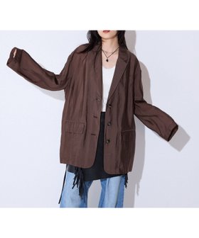 【ジーナシス/JEANASiS】のバックギャザーテーラードジャケット 人気、トレンドファッション・服の通販 founy(ファニー) ファッション Fashion レディースファッション Fashion for Women アウター Coat / Outerwear Collection レディースジャケット・軽アウター Jackets テーラードジャケット / 通勤・きれいめスタイル Tailored Jackets & Blazers インナー Innerwear ギャザー Gathered, Ruffled 今季 This Season, Current Season シアー Sheer, See-Through シンプル Simple, Minimal ジャケット Jacket, Outerwear タンク Tank Top, Sleeveless Top ボックス Boxy, Box Shape ボトム Bottoms, Lower Wear おすすめ Recommended / Our Picks エレガント 上品 Elegant |ID:prp329100004622637