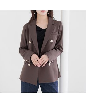 【アンデミュウ/Andemiu】のキンボタンジャケット 人気、トレンドファッション・服の通販 founy(ファニー) ファッション Fashion レディースファッション Fashion for Women アウター Coat / Outerwear Collection レディースジャケット・軽アウター Jackets ジャケット Jacket, Outerwear ビジネス 仕事 通勤 Business / Work / Commuting 秋 Autumn |ID:prp329100004622639