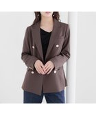 【アンデミュウ/Andemiu】のキンボタンジャケット 人気、トレンドファッション・服の通販 founy(ファニー) ファッション Fashion レディースファッション Fashion for Women アウター Coat / Outerwear Collection レディースジャケット・軽アウター Jackets ジャケット Jacket, Outerwear ビジネス 仕事 通勤 Business / Work / Commuting 秋 Autumn thumbnail ブラウン|ID: prp329100004622639 ipo3291000000033180957