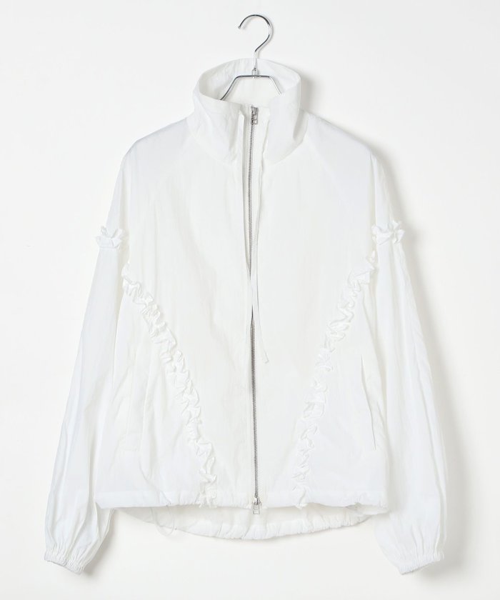【ヘザー/Heather】のアソートフリルナイロンブルゾン インテリア・キッズ・メンズ・レディースファッション・服の通販 founy(ファニー) https://founy.com/ ファッション Fashion レディースファッション Fashion for Women アウター Coat / Outerwear Collection ブルゾンジャケット・スポーティアウター Blouson Jackets おすすめ Recommended / Our Picks シンプル Simple, Minimal トレンド Trend, Trending Now ドット Polka Dot, Dot Pattern フェミニン Feminine, Girly フリル Frill, Ruffle ブルゾン Blouson, Bomber Jacket A/W・秋冬 Autumn/Winter 軽量 Lightweight, Ultra Light |ID: prp329100004622643 ipo3291000000033180979