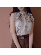 【フレイ アイディー/FRAY I.D】の2wayギャザーフリルブラウス 人気、トレンドファッション・服の通販 founy(ファニー) ファッション Fashion レディースファッション Fashion for Women トップス・カットソー Cut & Sew Tops シャツ・ブラウス・オフィスカジュアル Elegant Blouses & Button-Ups インナー Innerwear 秋 Autumn キャミソール Camisole, Spaghetti Strap Top ギャザー Gathered, Ruffled スキッパー Skipper, Open Collar フリル Frill, Ruffle フロント Front, Front Design ブラウジング Blouson Silhouette, Cinched Waist ボトム Bottoms, Lower Wear リボン Ribbon, Bow おすすめ Recommended / Our Picks エレガント 上品 Elegant thumbnail FLOWER[936]|ID: prp329100004622646 ipo3291000000033374696