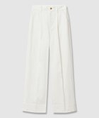【アナイ/ANAYI】の【セットアップ対応商品】デニムライクタックパンツ white|ID: prp329100004622653 ipo3291000000033422373