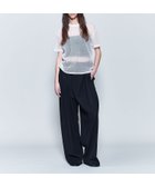【ビューティ&ユース ユナイテッドアローズ/BEAUTY&YOUTH / UNITED ARROWS】の6(ROKU) ジョーゼット ビッグ ウエスト パンツ 人気、トレンドファッション・服の通販 founy(ファニー) ファッション Fashion レディースファッション Fashion for Women パンツ Pants & Trousers おすすめ Recommended / Our Picks ジャケット Jacket, Outerwear ジョーゼット Georgette, Semi-Sheer Fabric ビッグ Big, Oversized 定番 Standard, Basic Item thumbnail BLACK|ID: prp329100004622679 ipo3291000000033181667