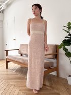 【スナイデル ホーム/SNIDEL HOME】のツイードニットワンピース 人気、トレンドファッション・服の通販 founy(ファニー) ファッション Fashion レディースファッション Fashion for Women ワンピース Dresses ニットワンピース Knit Dresses おすすめ Recommended / Our Picks イエロー Yellow エレガント 上品 Elegant カーディガン Cardigan, Knitwear サマー Summer, Summer Style ツイード／ツィード Choker, Choker Necklace フィット Fit, Slim Fit ミックス Mix, Mixed Style ラップ Wrap, Wrap Design リゾート Resort, Vacation Style リブニット Rib Knit, Ribbed Knit 夏 Summer thumbnail BEG[037]|ID: prp329100004622764 ipo3291000000033183845