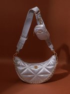 【スナイデル/SNIDEL】の【WEB限定】マルチウェイムーンバッグ 人気、トレンドファッション・服の通販 founy(ファニー) ファッション Fashion レディースファッション Fashion for Women バッグ Bags キルティング Quilted, Quilting トレンド Trend, Trending Now ポーチ Pouch, Small Case リップ Lip, Lip Motif 財布 Wallet, Purse thumbnail LBLU[081]|ID: prp329100004622791 ipo3291000000033184526