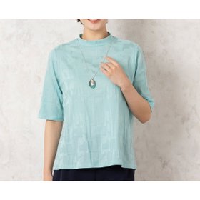 【ミゼール/MISSEL】の【洗える・日本製】ロゴジャカードカットソー 人気、トレンドファッション・服の通販 founy(ファニー) ファッション Fashion レディースファッション Fashion for Women トップス・カットソー Cut & Sew Tops カットソー・ベーシックTシャツ Cut-and-Sewn Tops / Stretch Tees & Basics カットソー Cut and Sewn Top ジャカード／ジャガード Jacquard, Woven Pattern ベスト Vest, Waistcoat ベーシック Basic, Essential エレガント 上品 Elegant 夏 Summer 日本製 Made In Japan 春 Spring S/S・春夏 SS, Spring/Summer, Warm Season 洗える Machine Washable |ID:prp329100004622802