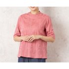 【ミゼール/MISSEL】の【洗える・日本製】ロゴジャカードカットソー 人気、トレンドファッション・服の通販 founy(ファニー) ファッション Fashion レディースファッション Fashion for Women トップス・カットソー Cut & Sew Tops カットソー・ベーシックTシャツ Cut-and-Sewn Tops / Stretch Tees & Basics カットソー Cut and Sewn Top ジャカード／ジャガード Jacquard, Woven Pattern ベスト Vest, Waistcoat ベーシック Basic, Essential エレガント 上品 Elegant 夏 Summer 日本製 Made In Japan 春 Spring S/S・春夏 SS, Spring/Summer, Warm Season 洗える Machine Washable thumbnail ピンク|ID: prp329100004622802 ipo3291000000033568395