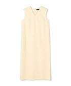 【トゥモローランド/TOMORROWLAND】のシャイニーカットジャカード Vネックワンピース 人気、トレンドファッション・服の通販 founy(ファニー) ファッション Fashion レディースファッション Fashion for Women ワンピース Dresses カーディガン Cardigan, Knitwear シューズ Shoes, Footwear ジャカード／ジャガード Jacquard, Woven Pattern ジャケット Jacket, Outerwear ストレート Straight, Straight Cut スリット Slit, Slit Detail ダウン Down, Puffer フォーマル Formal, Dressy フラット Flat, Flat Shoes フリンジ Fringe, Tassel モチーフ Motif, Design Theme リーフ Leaf, Botanical Leaf エレガント 上品 Elegant ビジネス 仕事 通勤 Business / Work / Commuting thumbnail 13 エクリュ|ID: prp329100004622818 ipo3291000000033185026
