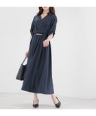 【アンデミュウ/Andemiu】のカシュクール風ワンピース 人気、トレンドファッション・服の通販 founy(ファニー) ファッション Fashion レディースファッション Fashion for Women ワンピース Dresses おすすめ Recommended / Our Picks カシュクール Wrap Design 夏 Summer 秋 Autumn thumbnail ネイビー|ID: prp329100004622822 ipo3291000000033185049