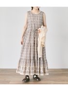 【サマンサモスモス/Samansa Mos2】の【S/Mサイズ】前後2WAYインドペイズリー柄ワンピース 人気、トレンドファッション・服の通販 founy(ファニー) ファッション Fashion レディースファッション Fashion for Women ワンピース Dresses インド Indian Textile プリント Print, Printed Pattern ペイズリー Paisley, Ethnic Pattern リラックス Relax, Relaxed Fit thumbnail ベージュ|ID: prp329100004622866 ipo3291000000033583383