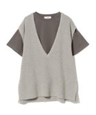 【ビームス ハート/BEAMS HEART】のVネックニットベスト * Tシャツ(セットアイテム) GREY×CHARCOAL|ID: prp329100004622888 ipo3291000000033649049