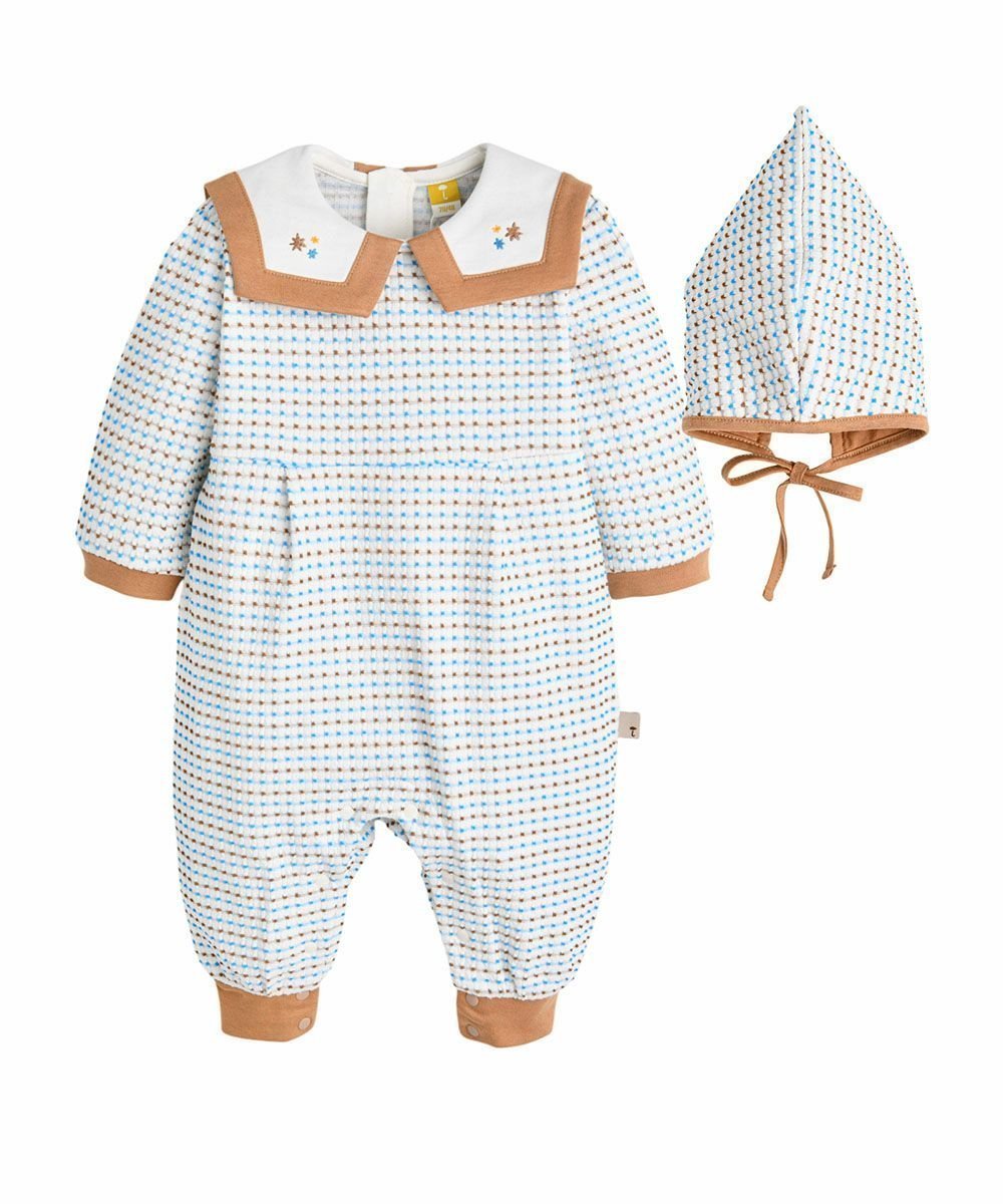 【モイモルン/moimoln / KIDS】の【2点セット】ポッピングカバーオール 帽子 人気、トレンドファッション・服の通販 founy(ファニー) 　ファッション　Fashion　キッズファッション　Fashion for Kids　おすすめ　Recommended / Our Picks　カラフル　Colorful Design　セットアップ　Set-Up, Coordinated Outfit　帽子　Hat, Headwear　 other-1|ID: prp329100004622902 ipo3291000000033462110