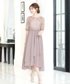 【ガール/GIRL】の花柄レース切替ミモレ丈フレアロング 結婚式 ワンピース パーティードレス 人気、トレンドファッション・服の通販 founy(ファニー) ファッション Fashion レディースファッション Fashion for Women ワンピース Dresses フォーマル・パーティードレス・結婚式用ドレス Elegant & Casual Dresses 切替 Switching, Contrast Panel シフォン Chiffon, Lightweight Fabric シンプル Simple, Minimal スリーブ Sleeve, Long Sleeve / Short Sleeve ドレス Dress, One-Piece フィット Fit, Slim Fit フレア Flare, Flared ヨーク Yoke, Yoke Design レース Lace, Lace Fabric ロング Long, Long-Length 再入荷 Restock / Back in Stock エレガント 上品 Elegant 結婚式 Wedding 二次会 After Party thumbnail PK|ID: prp329100004622924 ipo3291000000033186922