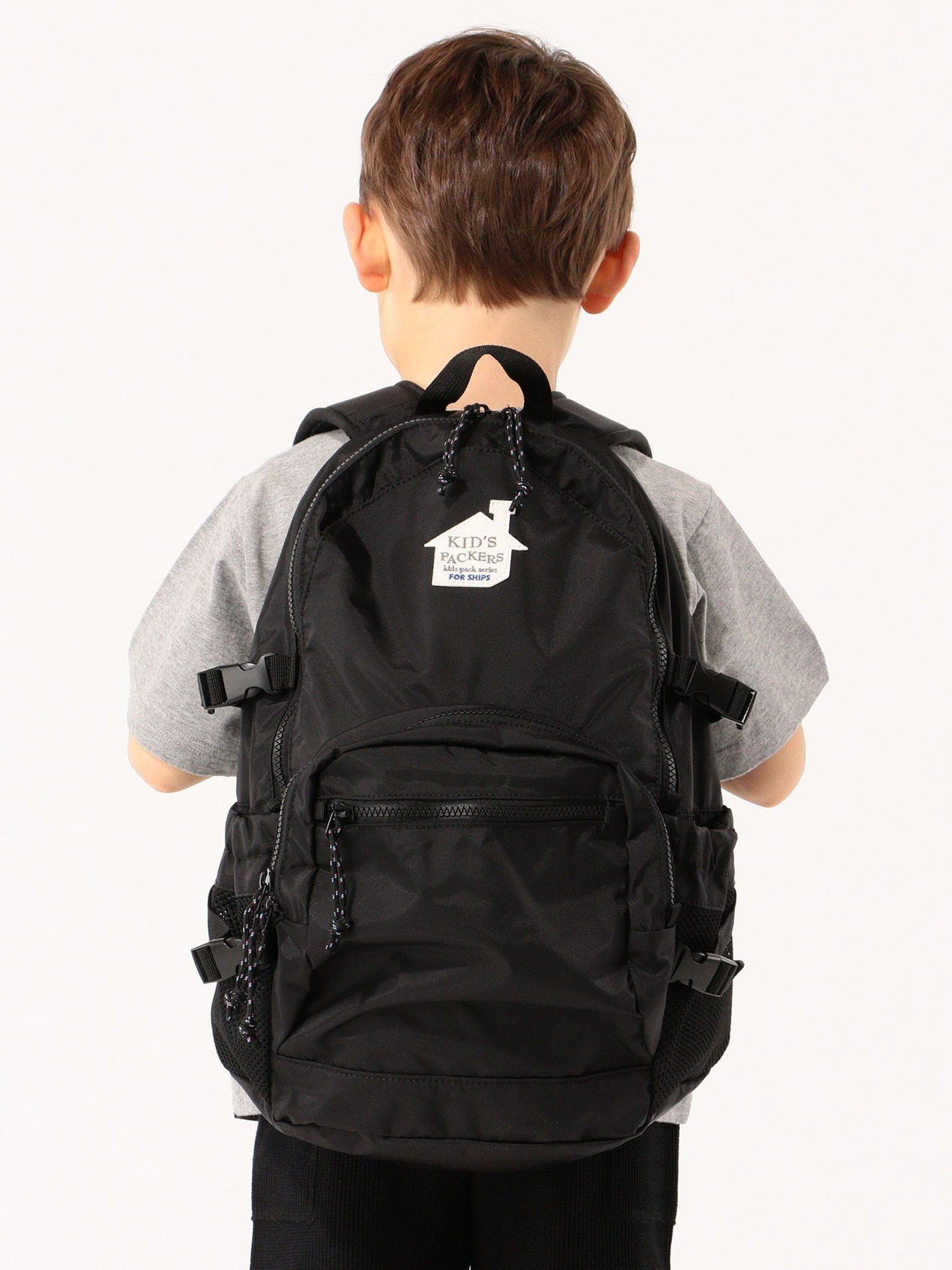【シップス/SHIPS / KIDS】の【SHIPS KIDS別注】KID S PACKERS DAY PACK TIPI KIDS インテリア・キッズ・メンズ・レディースファッション・服の通販 founy(ファニー) 　ファッション　Fashion　キッズファッション　Fashion for Kids　アクセサリー　Fashion Accessories　スペシャル　Special, Limited Edition　人気　Popular, Best Seller　ベーシック　Basic, Essential　ポケット　Pocket, Pocket Detail　別注　Limited Edition, Custom Order　ミックス　Mix, Mixed Style　ブラック|ID: prp329100004622925 ipo3291000000033494218