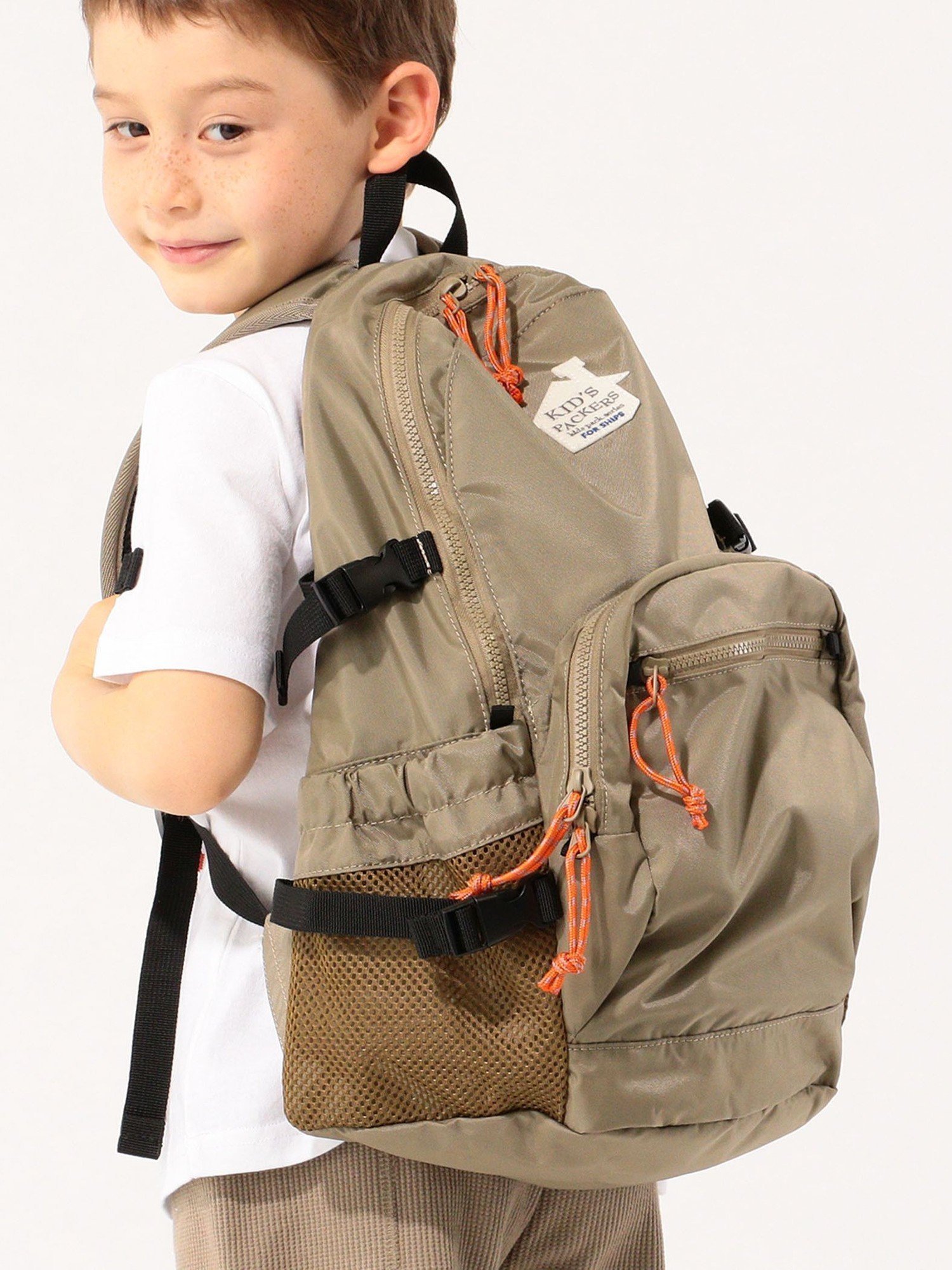 【シップス/SHIPS / KIDS】の【SHIPS KIDS別注】KID S PACKERS DAY PACK TIPI KIDS インテリア・キッズ・メンズ・レディースファッション・服の通販 founy(ファニー) 　ファッション　Fashion　キッズファッション　Fashion for Kids　アクセサリー　Fashion Accessories　スペシャル　Special, Limited Edition　人気　Popular, Best Seller　ベーシック　Basic, Essential　ポケット　Pocket, Pocket Detail　別注　Limited Edition, Custom Order　ミックス　Mix, Mixed Style　カーキ|ID: prp329100004622925 ipo3291000000033494219